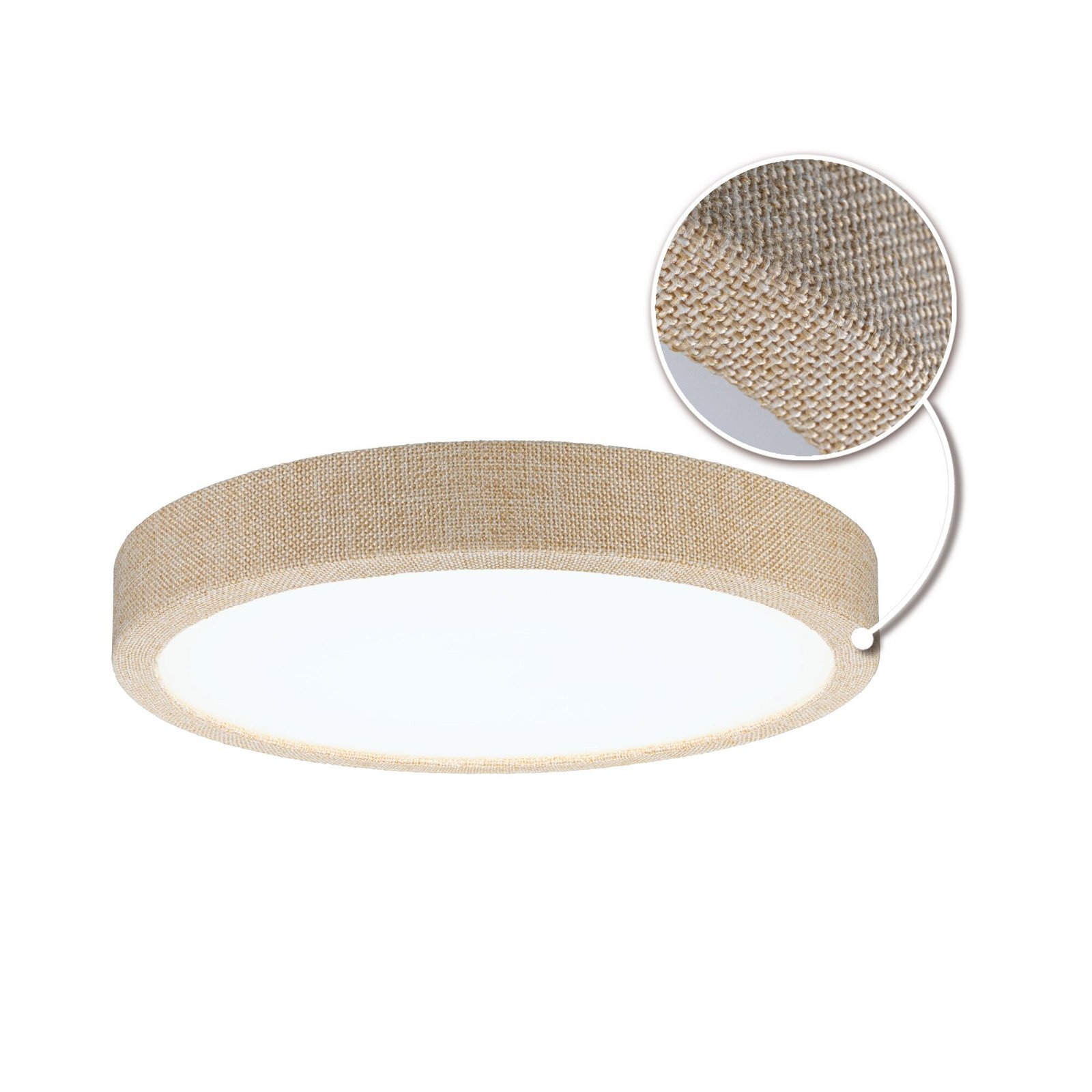 Paulmann LED-paneel Cosara IP44 rond 300mm 15W 1300lm 4000K Beige