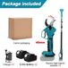 Perceuse sans fil avec porte-lames - Sécateur sur batterie - Conception sans balais - Compatible avec batterie Makita 18V - 40 mm - Tête réglable 180° - 2 batteries - Adaptateur de batterie