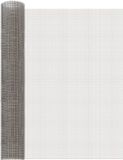 vidaXL Gaaswand 80 x 1000 cm, 3 lagen, roestvrij staal 201, zilver