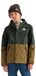 The North Face Veste de pluie chaude Antora pour garçons, couleur vert bouteille/caraway, taille 176
