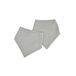 Bandana-slabbetjes, Bébé Douceur Bandana-slabbetjes, 100% katoengaas, 16 x 41 cm, grijs, 2 stuks