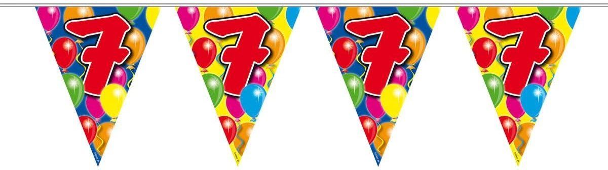Folat 7 Jaar Slinger Balloons - 10 meter