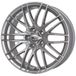 Brock B30 kristalzilver gelakt 7,5 x 17 ET35 5,00 x 114,00 naafgat 72,60 mm - aluminium velgen