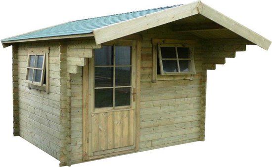 Intergard Houten tuinhuisje blokhut Ipswich 300x250cm