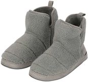 Apollo Hoge Sloffen Heren Teddy Wol Maat 41/42 Grijs