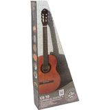 EKO Guitars CS-10 Pack, klassieke gitaar CS10 in de versie Pack met stemapparaat, plectrums en tas