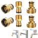 Solidchoice - Lot de 6 adaptateurs universels pour tuyaux d'arrosage