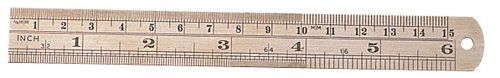 Draper 59633 D17 stalen regel, 150mm