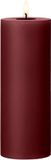 Ester & Erik Led Pillar kaars H20cm deep wine