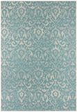 NORTHRUGS Hatta Vloerkleed Binnen & Buiten 70x200 cm Turquoise/Taupe