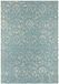 NORTHRUGS Hatta Vloerkleed Binnen & Buiten 70x200 cm Turquoise/Taupe