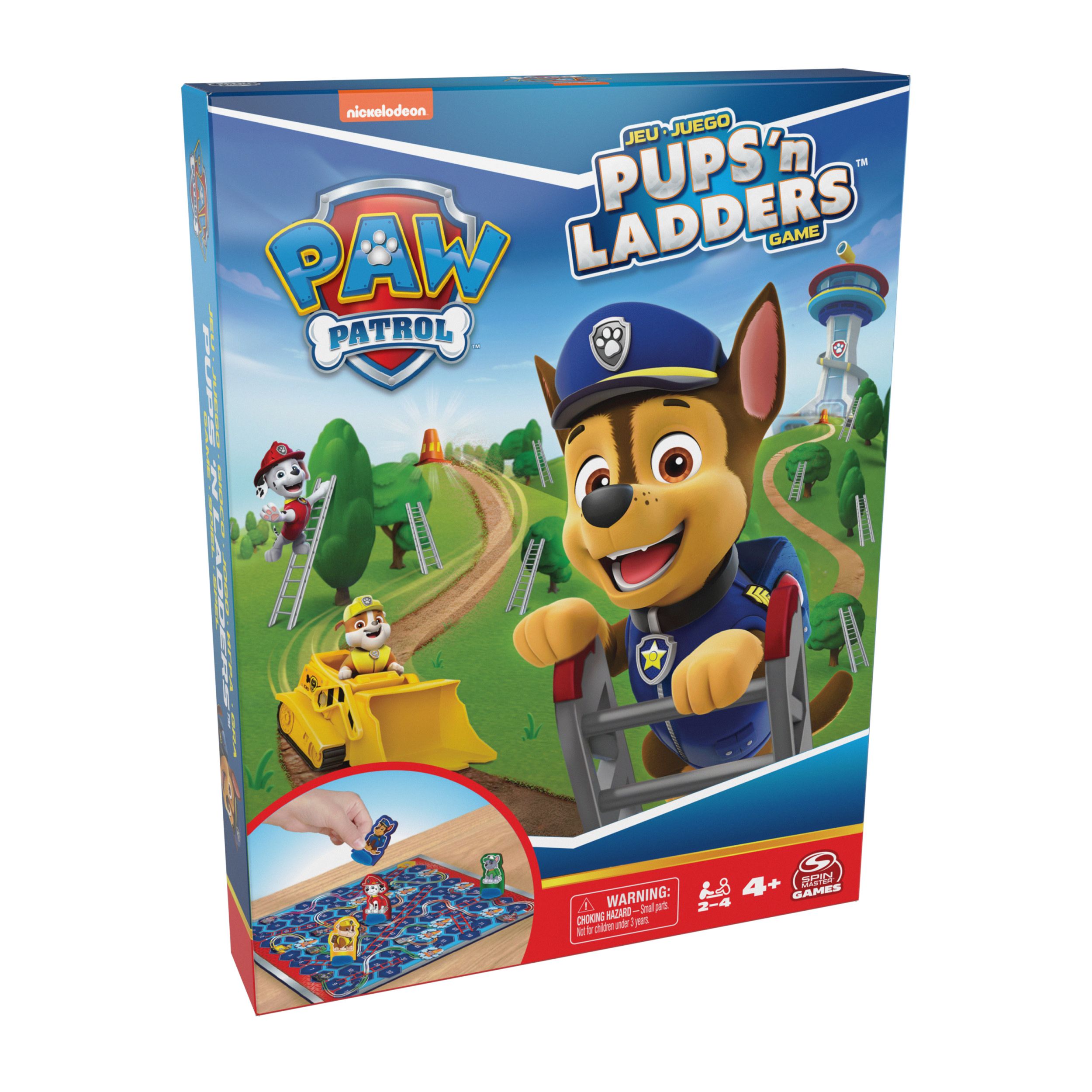 Spin Master Games PAW Patrol Pups 'N Ladders Board Game