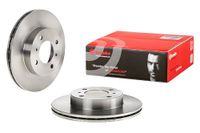 Brembo 09.7056.10 remschijf - paar