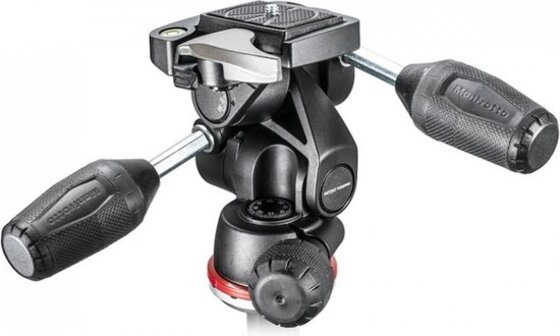 Manfrotto MH804-3W 3-weg statiefkop - zwart - 750 g