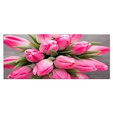 Homemania Muurfoto, bloemen, natuur, voor woonkamer, slaapkamer, meerkleurig, 70 x 3 x 100 cm, HM20KNV70 x 100 – 33, polyester, hout