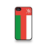 LD Case COQIP4_134 beschermhoes voor iPhone 4/4S, motief vlag Oman