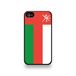 LD Case COQIP4_134 beschermhoes voor iPhone 4/4S, motief vlag Oman