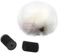 Rycote White Lavalier Windjammer - single