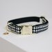 Kentucky Dogwear Hondenhalsband Pied De Poule - Zwart M - 36-52cm