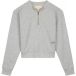 Olaf Hussein Sweatshirt zippé col montant Olaf Hussein Rétro Logo