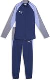 PUMA individualBLAZE Tracksuit Dames Trainingspak - Blue Jewel-PUMA White-Intense Lavender