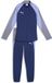 PUMA individualBLAZE Tracksuit Dames Trainingspak - Blue Jewel-PUMA White-Intense Lavender