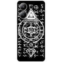 Xiaomi Redmi Note 13 4G Esoteric Bedrukt siliconen hoesje