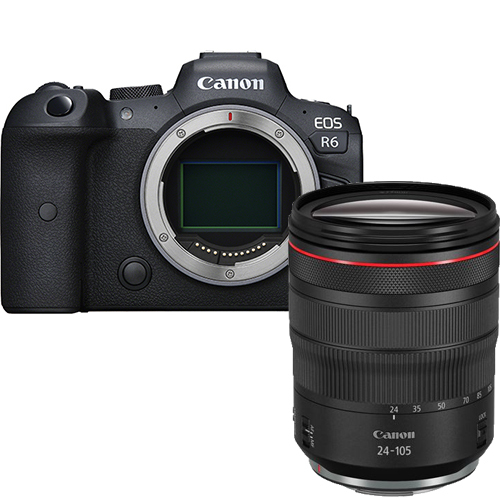 Canon EOS R6 body + RF 24-105MM F/4L IS USM