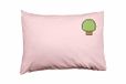 Bona Basics Decoratieve kussenhoes Lichtroze 50x35 cm