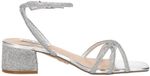 Steve Madden Cerena Sandalen Hak - Zilverkleur - Maat 39