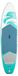 Planche de SUP gonflable, portable - Set de paddleboard - Volume 330 L - Max 150 kg - Pagaie réglable, 1,7–2,15 m - Convient aux adultes et aux jeunes - Bleu