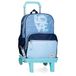 Pepe Jeans Noni Denim rugzak met dubbel vak met trolley in blauw, 30 x 40 x 12 cm, polyester van Joumma Bags