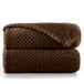 DecoKing Henry knuffeldeken van 70 x 150 cm, bruin