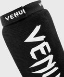 Venum Kontact Scheenbeschermers Zwart Wit zonder Voet - S