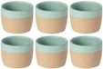 Costa Nova Koffiekopjes Arenito Aqua 200 ml - 6 stuks