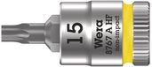 Wera 8767 A 05003363001 Douille-embout intérieur six pans (TX) T 15 1/4 (6.3 mm)