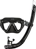 Cressi FIJI GAMMA snorkelset Zwart