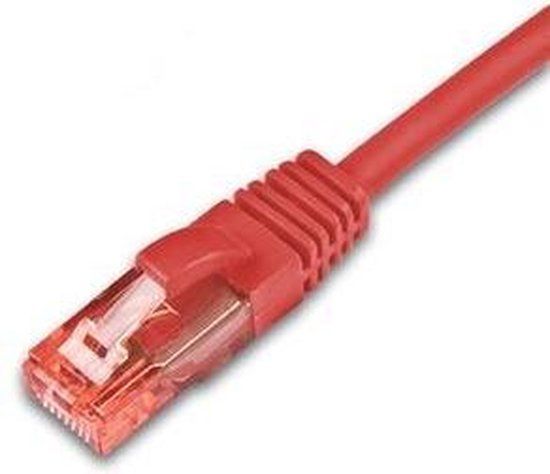 Wirewin PKW-UTP-KAT6 0.25 RT netwerkkabel 0,25 m Cat6 U/UTP Rood