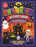 Halloween Activity Book: Color, Count, Match, Trace and Have Spooky Fun! Cute Halloween Activities for Boys & Girls Ages 4–8