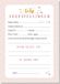 Maan Amsterdam Babyshower invulkaarten Roze - 30 stuks - A6 formaat
