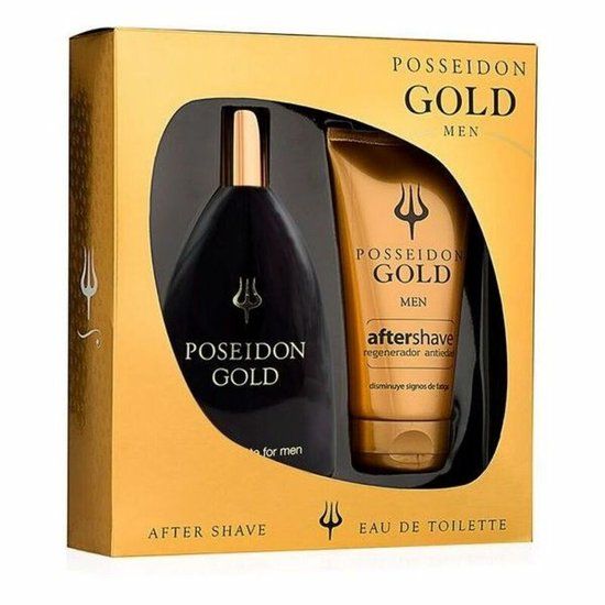 Instituto Español Set Poseidon Gold Men Eau de Toilette 100 ml
