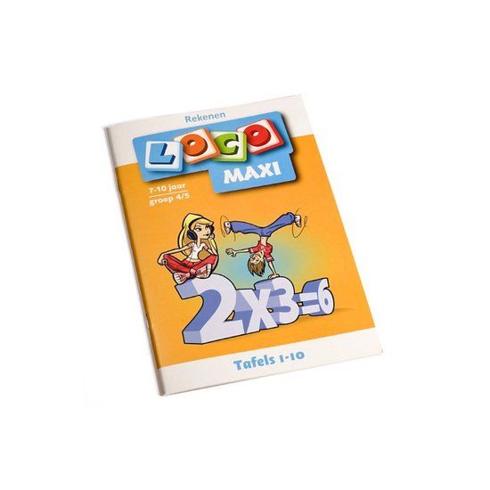 Ballon Kids Maxi Loco Maxi Loco Tafels 1-10 Paperback