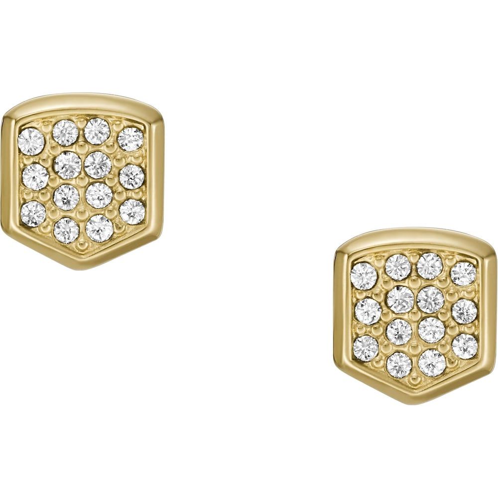 Fossil Oorknopjes Edelstaal Oorbellen Dames