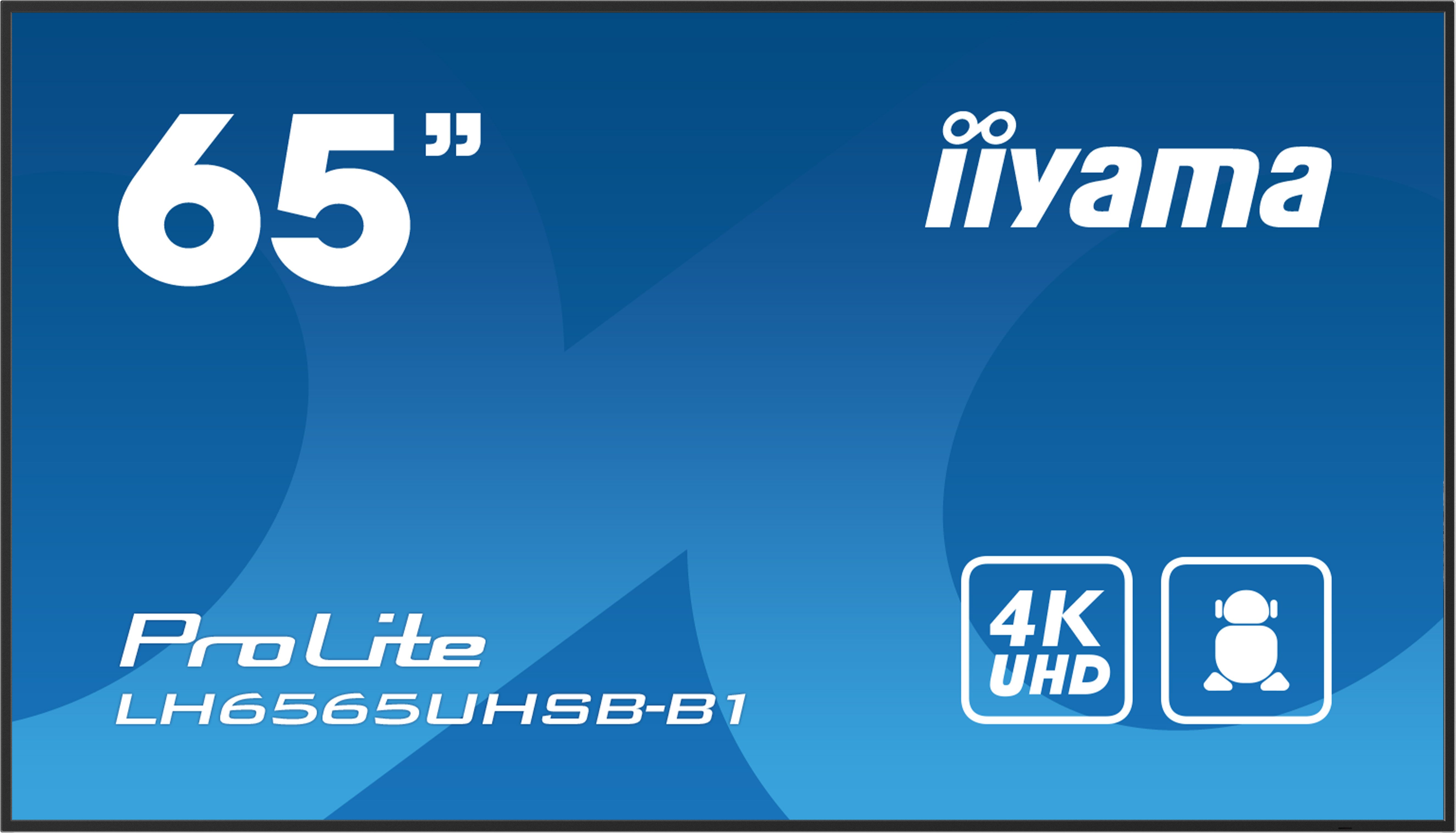 iiyama ProLite 65" 4K UHD Digital Signage Display - Android 11, Wi-Fi, 24/7