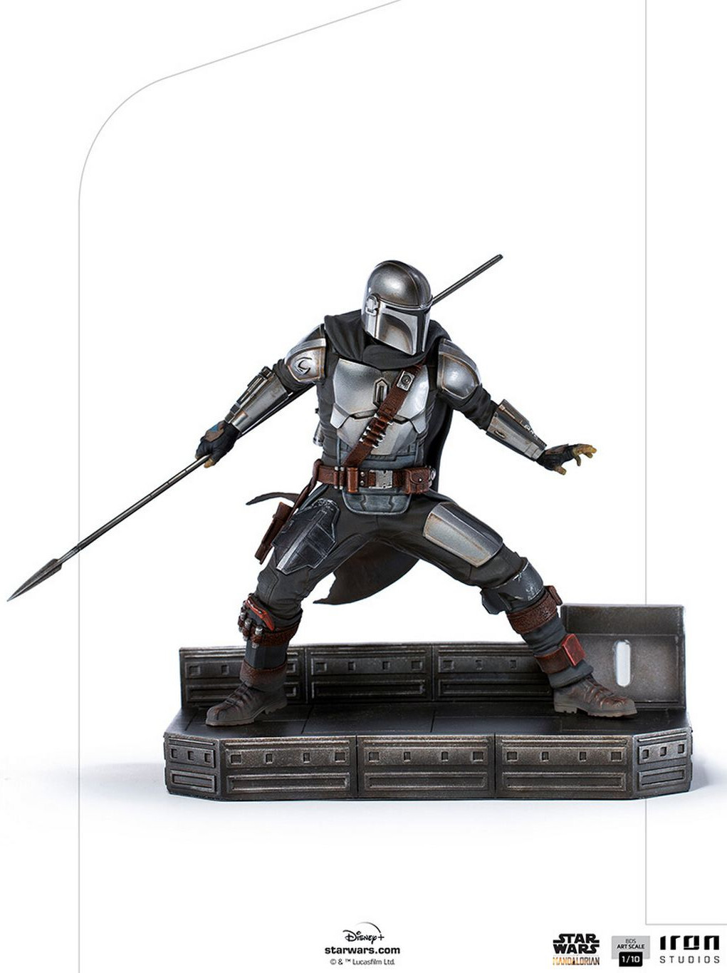 Iron Studios Star Wars The Mandalorian 1:10 Scale Statue - The Mandalorian