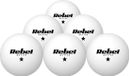 Rebel Active RBA-4007 Tafeltennisballen - 6 stuks - ABS materiaal - Wit