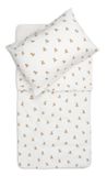 Jollein Dekbedovertrek avec taie d'oreiller 100x140cm Mini Teddy Bear