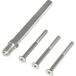Gedotec Kit de fixation pour garnitures de sécurité Goupille interchangeable et vis Carré 8/8,5, épaisseur de porte 95 - 105 mm