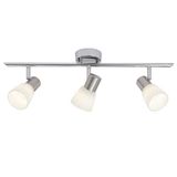 Brilliant Janna G46116/77 plafondlamp, ijzer, verchroomd, wit