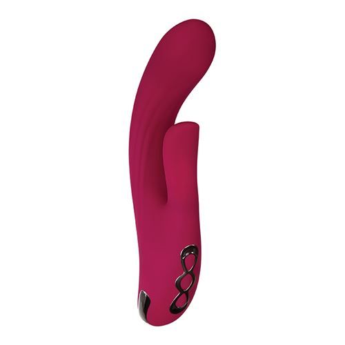 Evolved duo vibrator met 10 functies - rood